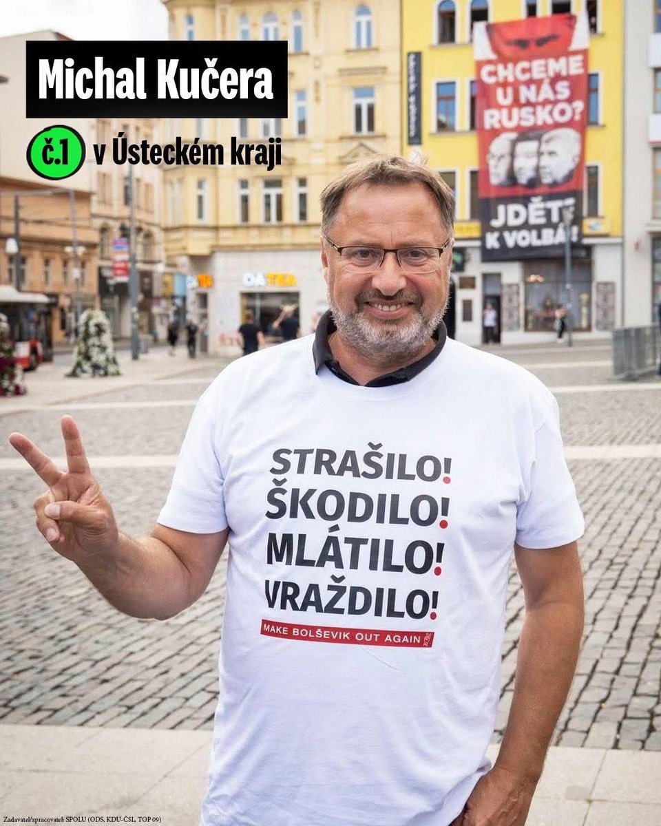 🗳️ Otevřely se volební místnosti. Náš krásný Ústecký kraj si nezaslouží, aby ho zastupovali estébáci a komunisté. Volte SPOLU – svobodu, demokracii a prosperitu. 🇨🇿