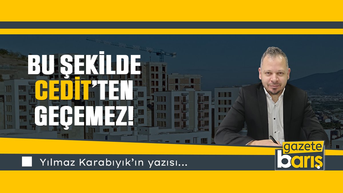 GazeteBaris's tweet image. "Bu şekilde CEDİT'ten geçemez!"
kocaelibarisgazetesi.com/yazarlar/yilma…
#izmit #Cedit #Kocaeli #kentseldonusum #deprem