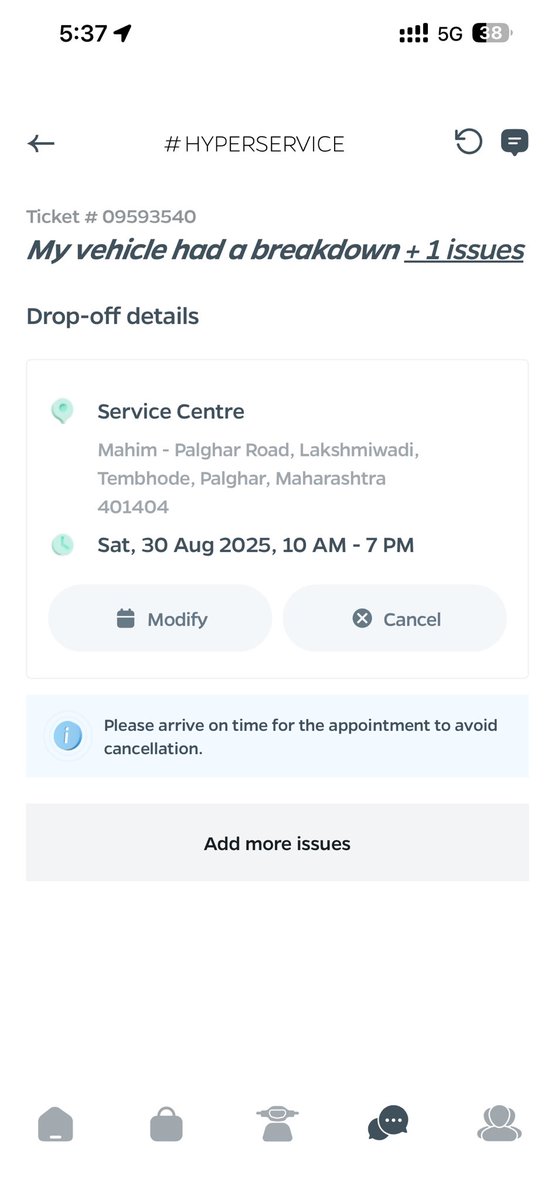 JitendraBhar1's tweet photo. @OlaElectric @OlaElectric 
My vehicle breaks down last 2 month I prefered my location for service but they instead gave me appointment on other state for service it around 200km away from my location. When i visit my location service centre they said first modify then we will service scooter https://t.co/boANFVKGMl