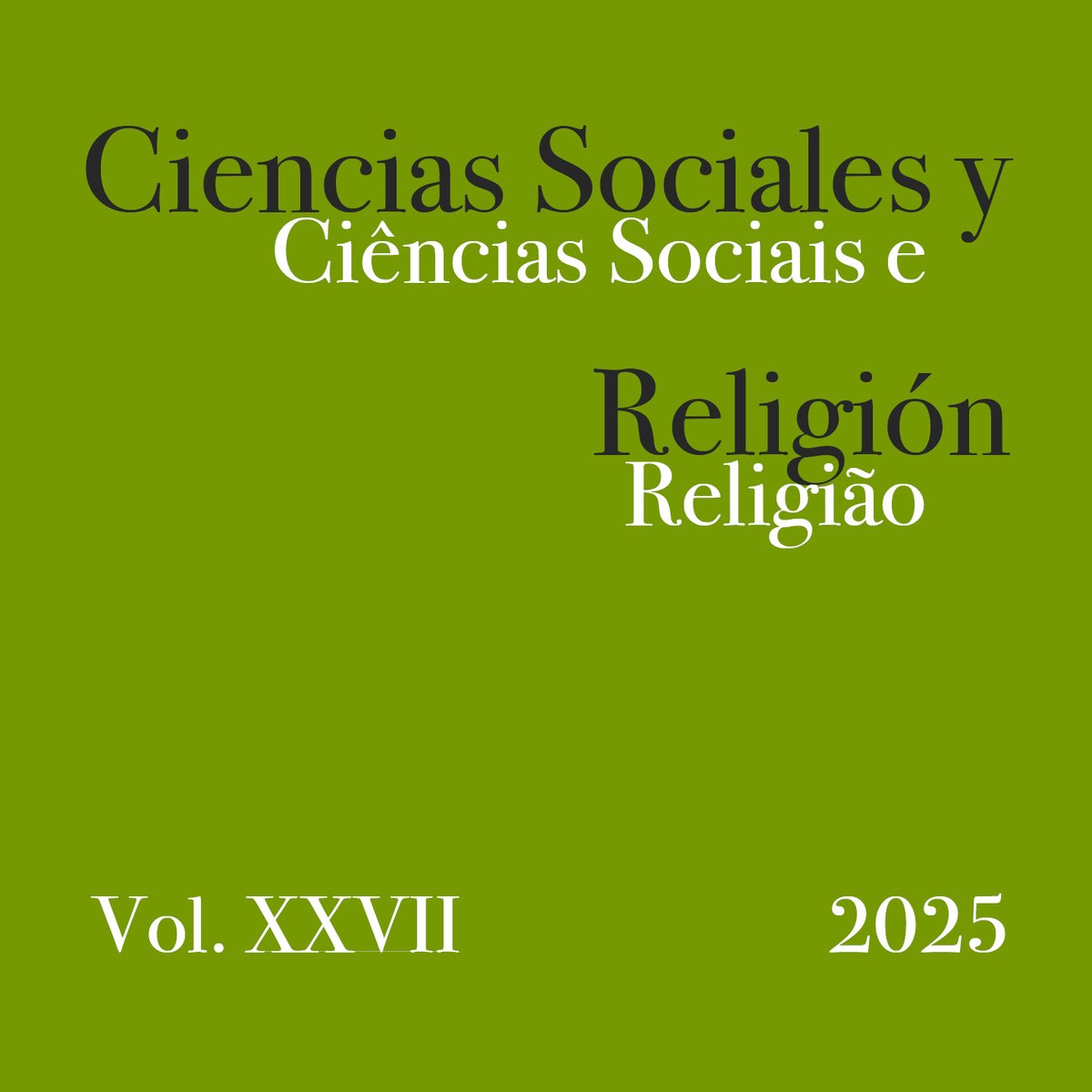 Salió dossier sobre “personas sin afiliación religiosa” que coordinamos con #FlávioSenra (PUC Minas) en revista <a href="/ACSRAL_Relig_AL/">Asoc. Ciencias Sociales de Religión América Latina</a>  con trabajos muy potentes de <a href="/AbrahamHawley/">Abraham Hawley</a> <a href="/belivero/">Verónica Giménez</a> <a href="/holasolprieto/">Sol Prieto</a> <a href="/IrianaSartor/">Iriana</a> entre otros/as. 
Pasen y lean: 
lnkd.in/d_kiMW82