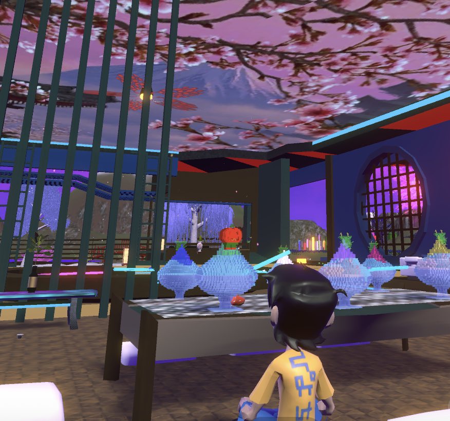 そんなところにいたら…
間違って食べられちゃうよ〜🍧🎃🥹💦

📍Chibimaru's World