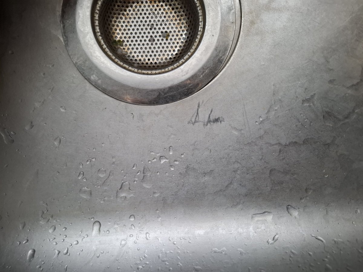 TyronIrani's tweet photo. @PBDsPodcast This morning I found DJT's signature on the inside of my sink. 😂🤪 https://t.co/MWK7s4eoVU