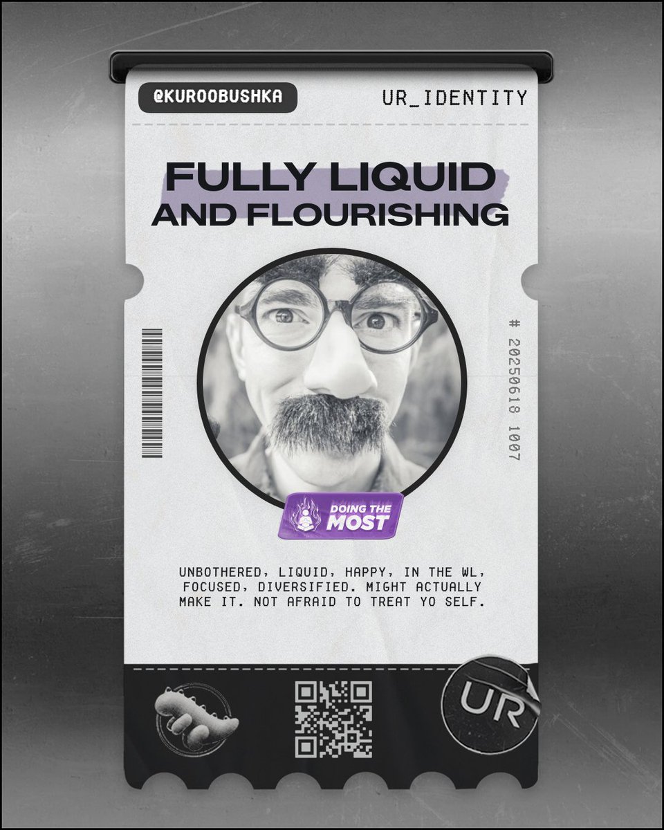 KurooBushka's tweet photo. Just claimed my UR IDENTITY 🧾

Take the quiz → reveal who UR

@UR_Global is launching soon, join the community. https://t.co/ATXrFty8jR