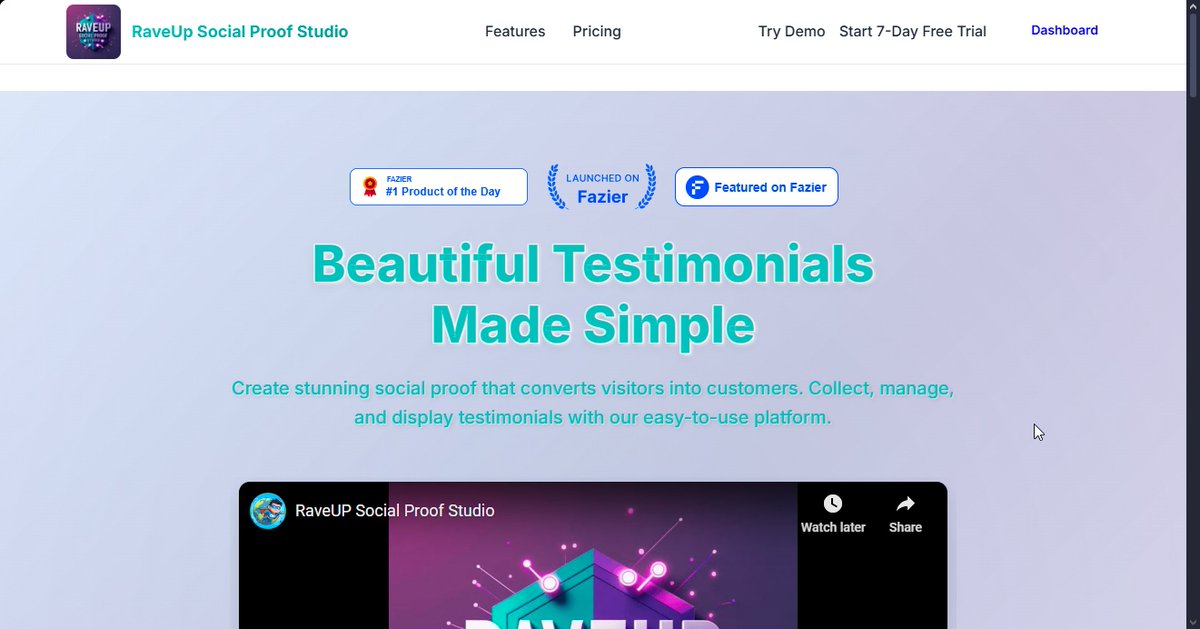 arc_frame's tweet image. Startup Makeover #2 — RaveUp SP Studio

@darrellf59, I gave your website header a public makeover. 
Thread with detailed feedback 👇 

Before                                       After
