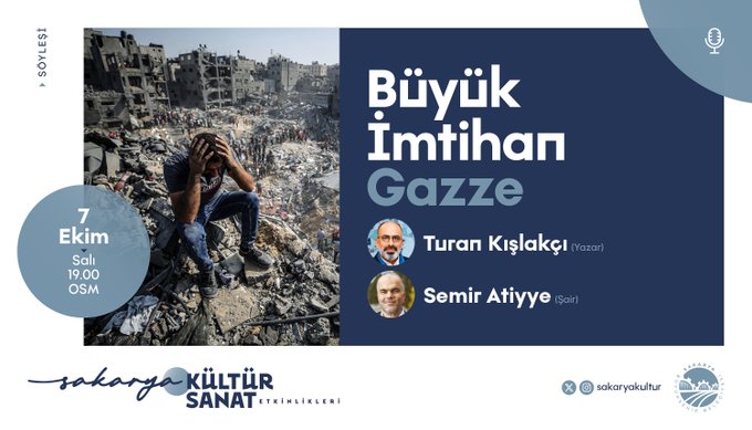 Sakarya’da Gazze’yi Anlamak: Büyük İmtihan Söyleşisi