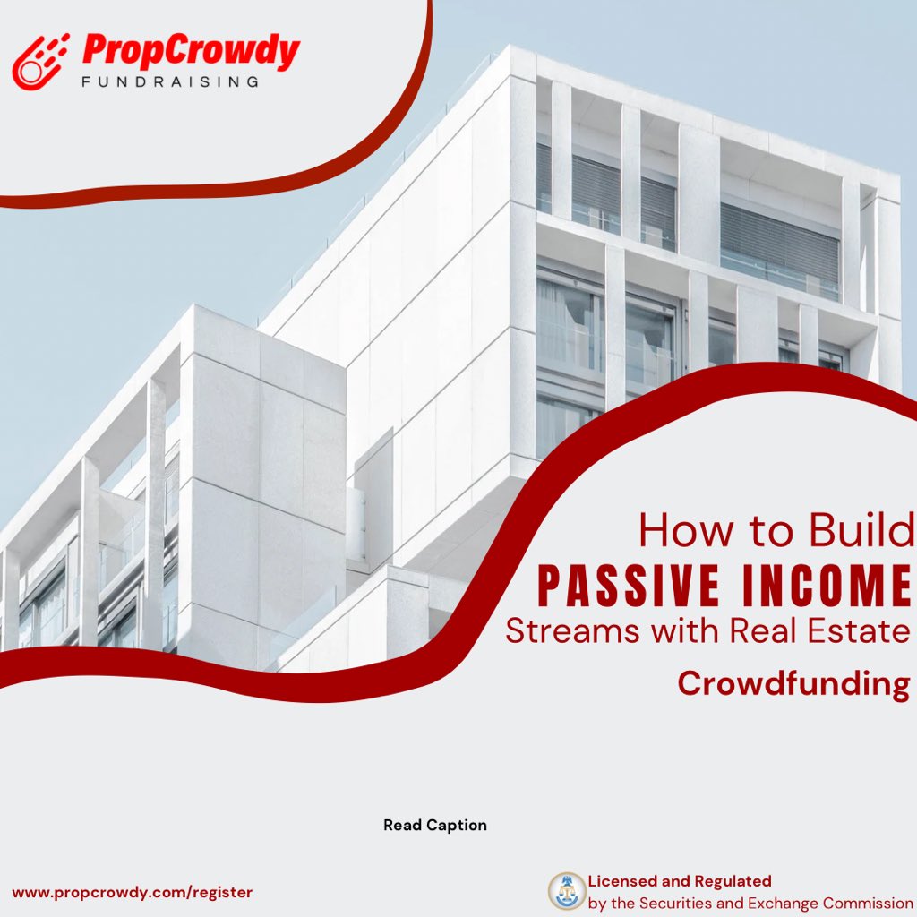 Passive income isn’t just a buzzword, it’s a proven path to long-term financial stability. One of the smartest ways to build it today is through real estate crowdfunding.

Here’s how you can start:
•Do your research: Understand platforms, fees, and regulations.
•Know your risk