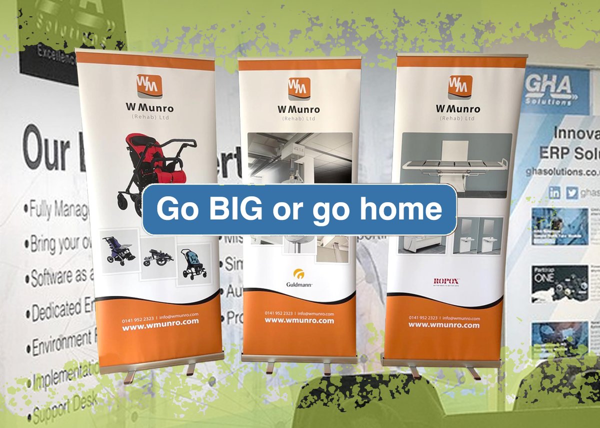 CO2Design's tweet photo. Exhibitions aren’t the place to blend in – they’re the place to be seen. We help give your brand the kind of impact that makes people stop in the aisles!

We’ll make your banners bold, your brand unforgettable.

Find out more at https://t.co/Bi8sDxN7Io https://t.co/TlSD4XV5Un