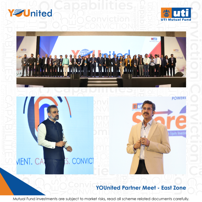 utimutualfund's tweet photo. We were honoured to host our esteemed Mutual Fund partners from the East Zone i.e. West Bengal, North East, Bihar, Jharkhand &amp; Odisha at UTI Mutual Fund's "YOUnited”. Our senior leadership and fund management team shared their vision and strategic perspectives.

#UTIMF #YOUnited https://t.co/x8SX1CXZBG