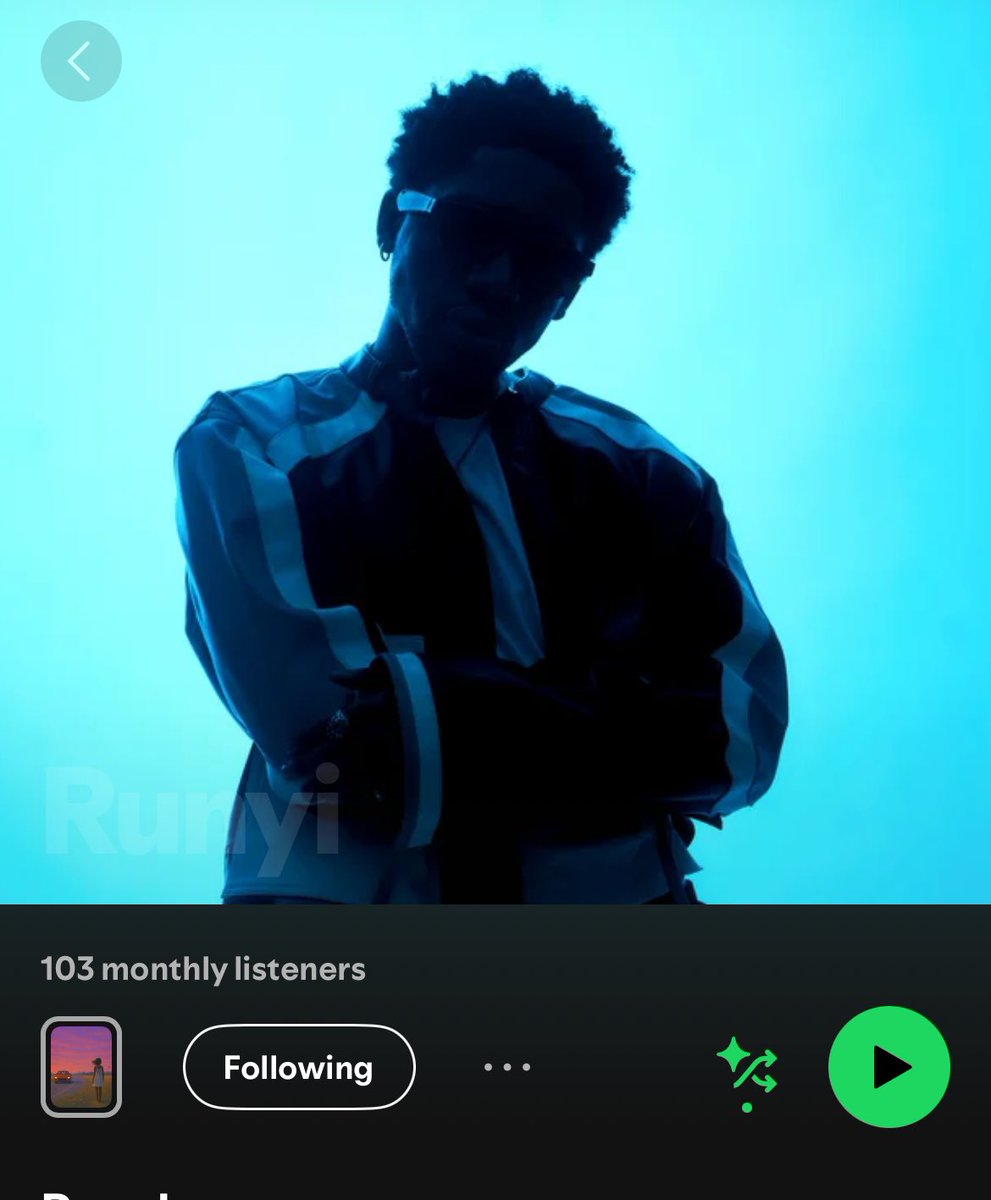 thank you 100 monthly listeners ❤️
it’s not a race , it’s a pace ! 

keep streaming ‘TWO WORLDS APART’ . Link in bio