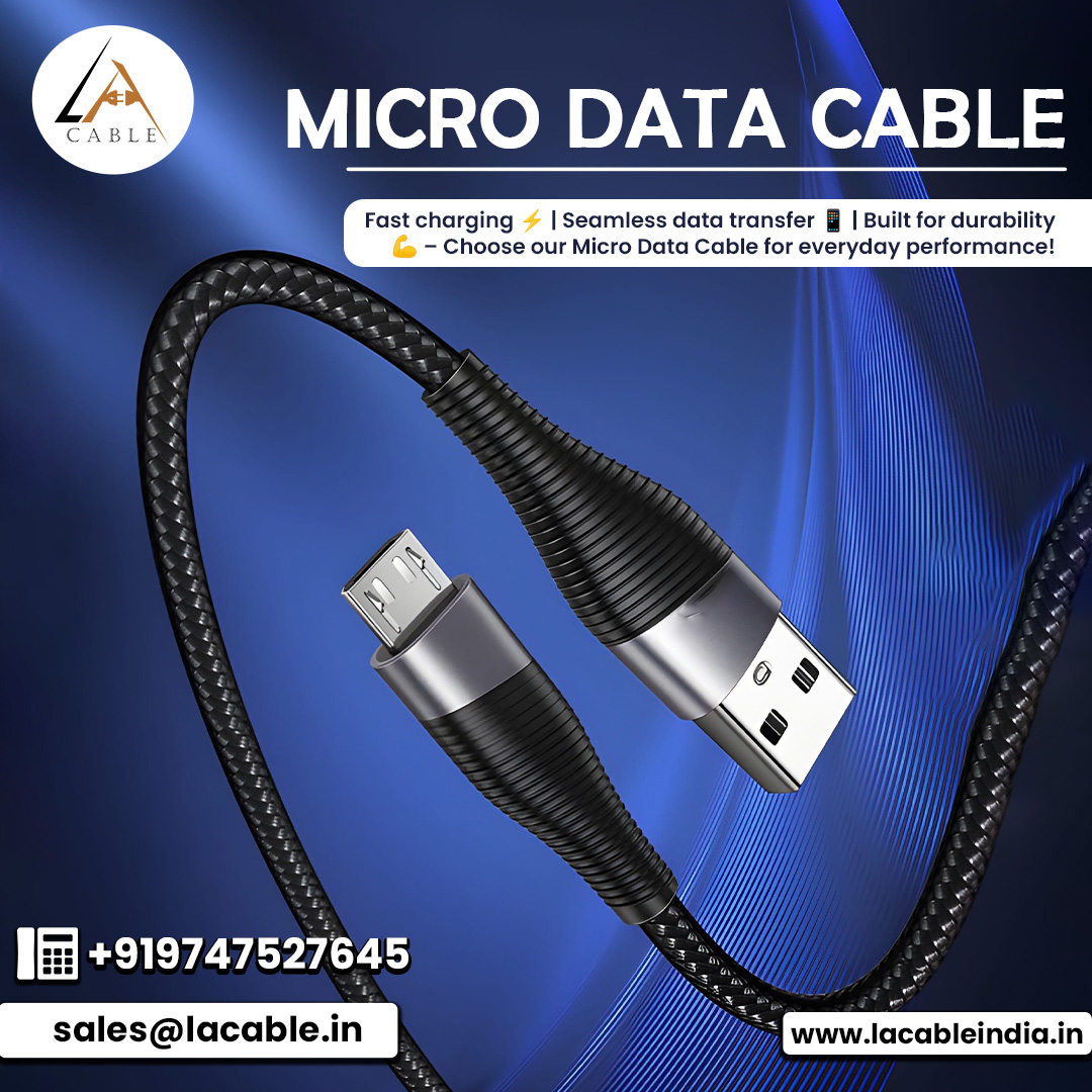 CableLa13357's tweet image. ⚡📱 Fast Charging. Smooth Data Transfer. Built to Last.
Stay connected with our durable Micro Data Cable – your perfect choice for everyday performance! 💪
📞 Contact: +91 9747527645
🌐 lacableindia.in

#MicroDataCable #FastCharging #DurableDesign #DataTransfer