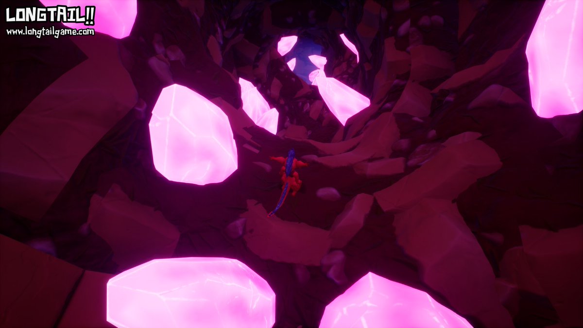 Some pictures Longtail exploring underwater ruin and crystal cave! 💦 ♦️ 

#indiegames #indiedev #gamedev