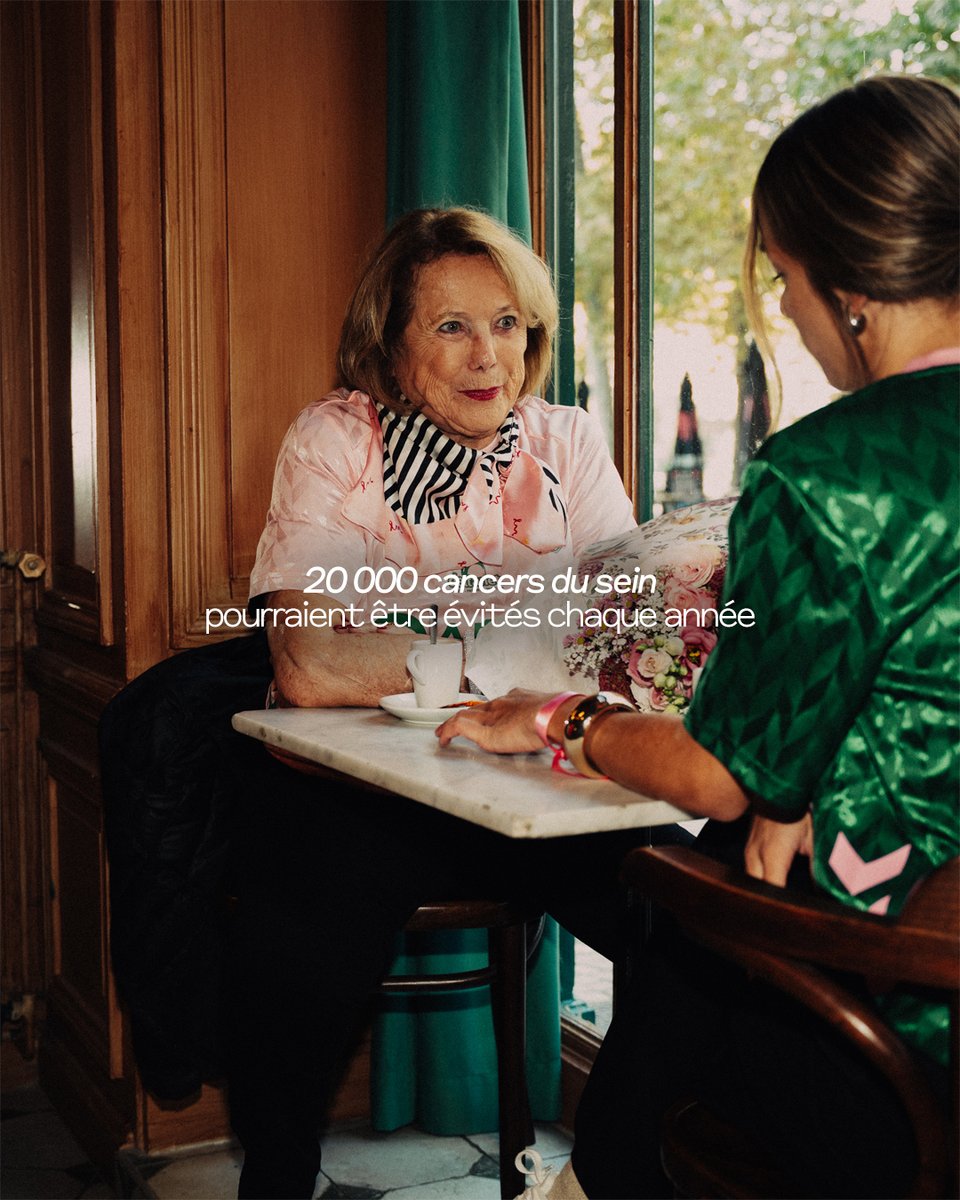 🎀 20 000 cancers du sein pourraient être évités chaque année.