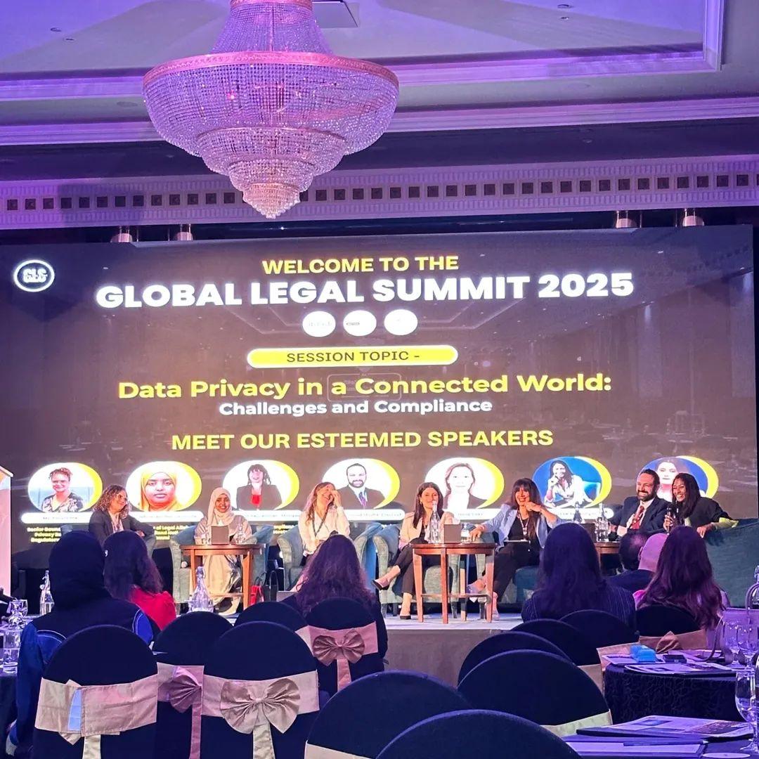 Bravo to <a href="/hgamute/">Hibak Gamute. Garyaqaan</a>, a senior legal professional and legal advisor to the <a href="/SLNECHQ/">Somaliland National Electoral Commission (SLNEC)</a> , for taking part in a high-impact panel at #GlobalLegalSummit2025 in Dubai! She shared valuable insights on Data Privacy in a Connected World: Challenges and Compliance. We couldn’t be prouder❤️