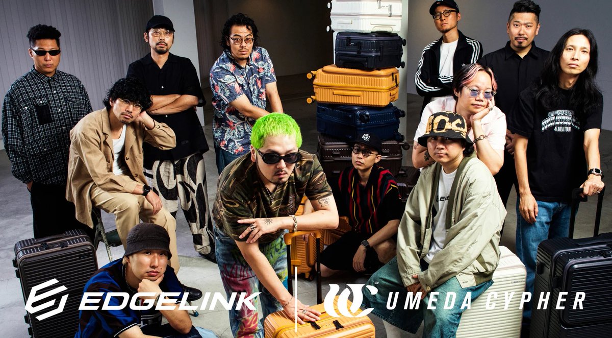 umeda_cypher's tweet image. EDGELINK × 梅田サイファー特設ページオープン🧳✨

47都道府県ツアー、EDGELINK製品と共に駆け抜けます🚌💨

edgelink.tokyo/pages/edgelink…

#梅田サイファー
#EDGELINK
#UC47