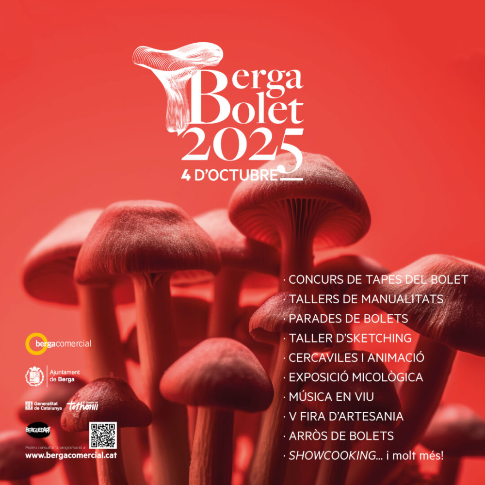 CalendariErmita's tweet image. #fires #calendariermità - Si us agraden els #bolets  🍄 ‍us hem preparat un recull de les fires #boletaires que podeu visitar durant aquest mes d’octubre, la primera demà dissabte 4 #octubre a #Berga

Més info ▶️ calendariermita.cat/les-fires-dels…