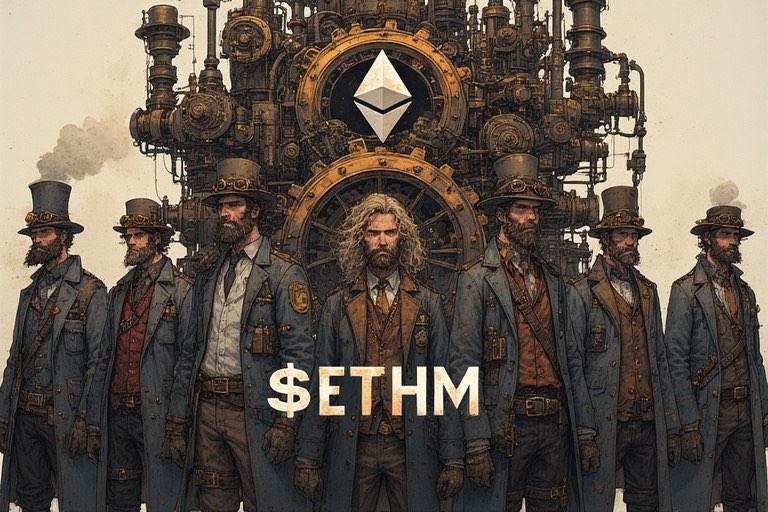 <a href="/TheEtherMachine/">Ether Machine (ETHM)</a> The asset is ETH, the yield is The Ether Machine, the ticker is $ETHM ⚙️ and journey ahead is EXCITING!

We are machinists.