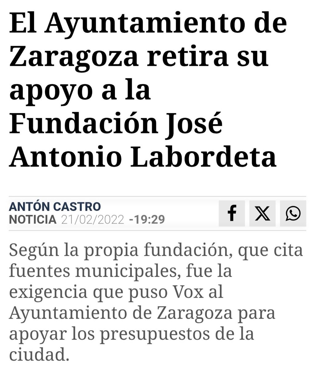 CSanzAndrea's tweet image. Mañana 4 de octubre se producirá el #pregon de las #fiestasdelPilar2025 con una canción de José Antonio #Labordeta que se llama &quot;Canto a la libertad&quot; es un momento tan emocionante para #Zaragoza como contradictorio.

La coherencia paso de moda, que tengáis felices fiestas.