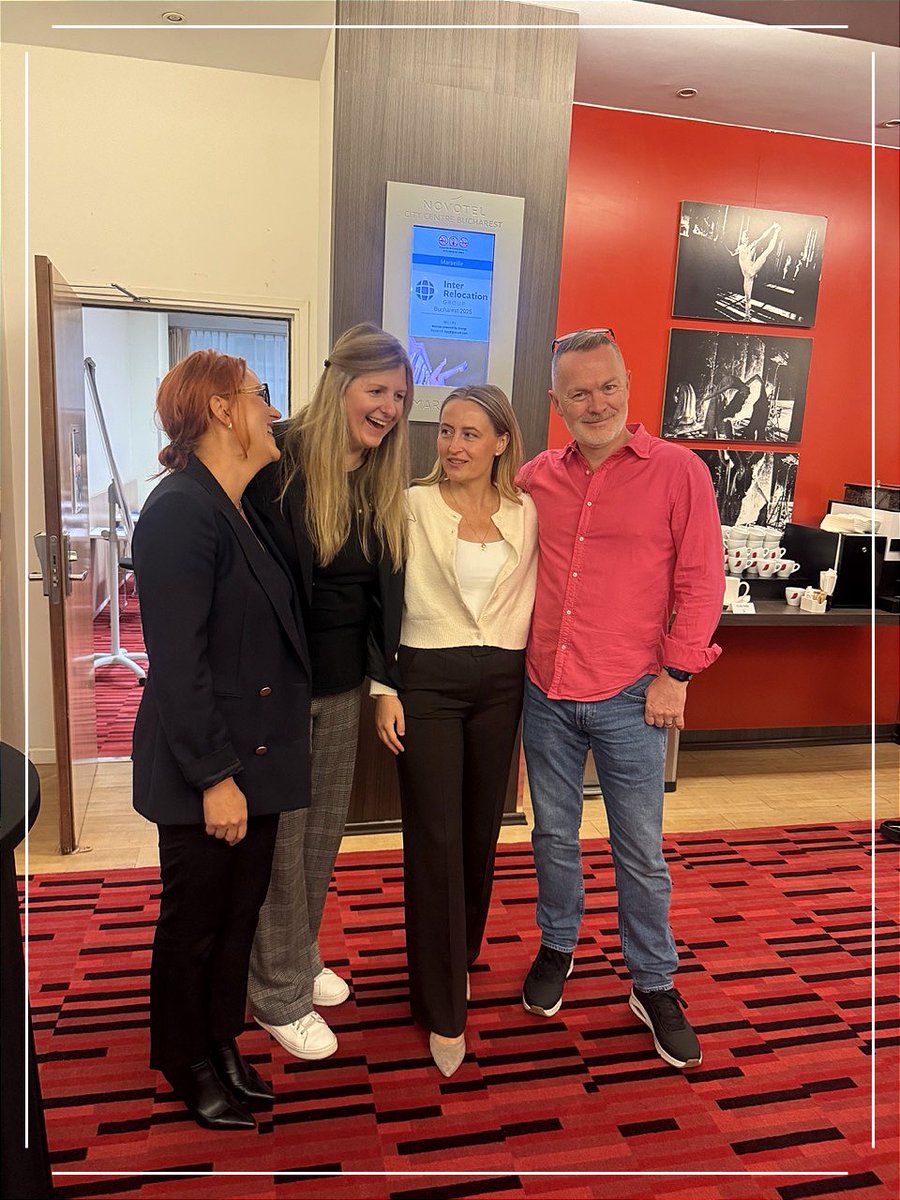 35 people from 15 countries have gathered in Bucharest. Here’s just a glimpse:4 colleagues, 4 nations, one Group. 🌍✨
<a href="/reloexpert/">Stuart McAlister</a>
#InterRelocation #Conference