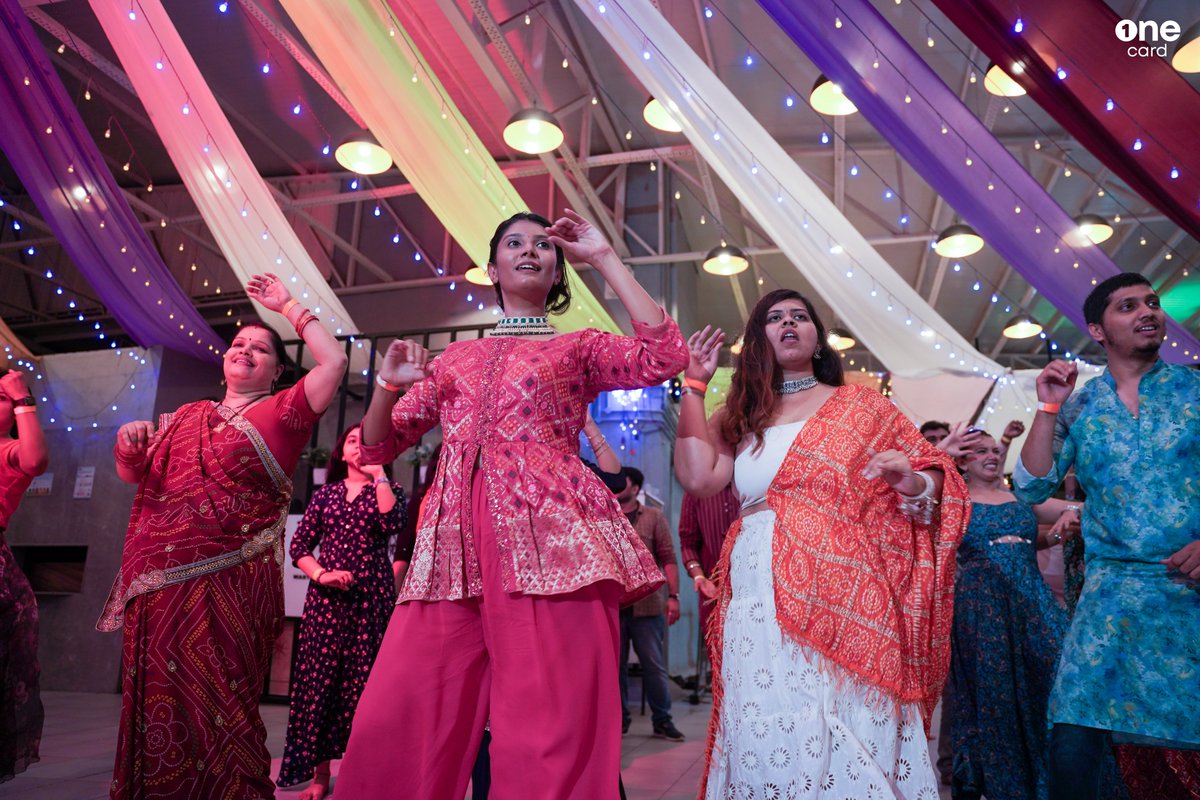 OneCardHelp's tweet image. An unforgettable night, all thanks to you, our incredible customers!
Our Dandiya Night 2025 was a vibrant celebration filled with music, colour, and joyful laughter, brought to life by your energy and spirit.
It wasn’t just about dancing; it was about the community we’ve built…