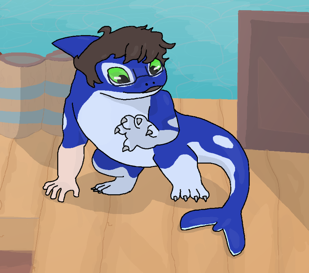 funklerf176408's tweet photo. "Slick shapeshifter..." the water whispers one final time, "You are the [Watch] of Merchant Port now..."

#Octransfur Day 3

Orcane TF for @GardenheadTF 

#tfeveryday #tf #Orcane #RivalsOfAether https://t.co/mxM52Zssst