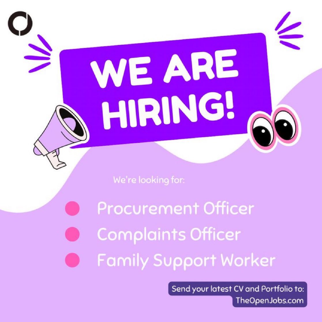 TheOpenJobs's tweet photo. 📢 We’re Hiring!

Explore your next opportunity with https://t.co/gO15vzsWfV 

✅ Competitive Salaries
✅ Hybrid &amp; Flexible Working Options
✅ Meaningful Public Sector Impact

#HousingJobs #SocialWorkCareers #FinanceJobs #PublicSectorJobs #UKJobs #TheOpenJobs https://t.co/eg1sn2UaGG