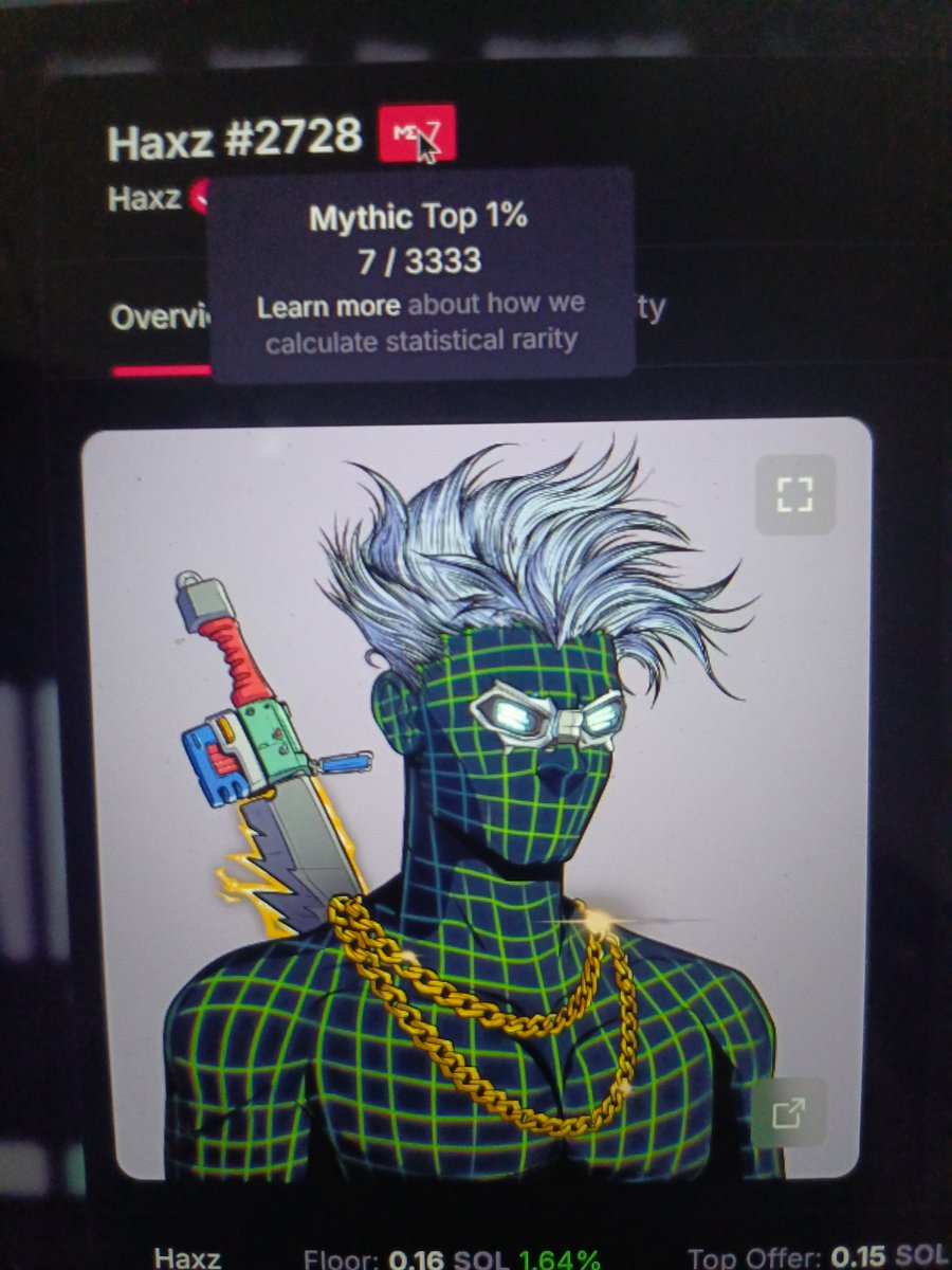 ADILxweb3's tweet image. It&apos;s Called The Power Of The Best Hunter The Mythic Rank #7 On Magic Eden Let&apos;s Cook it Together @Haxz_xyz . 

Guys Get Your ASAP