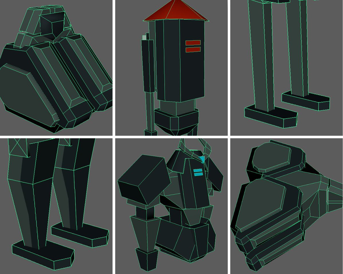 Been working on optimizing unit models today. Here’s a look at some of the parts, really looking forward to assembling them 😱