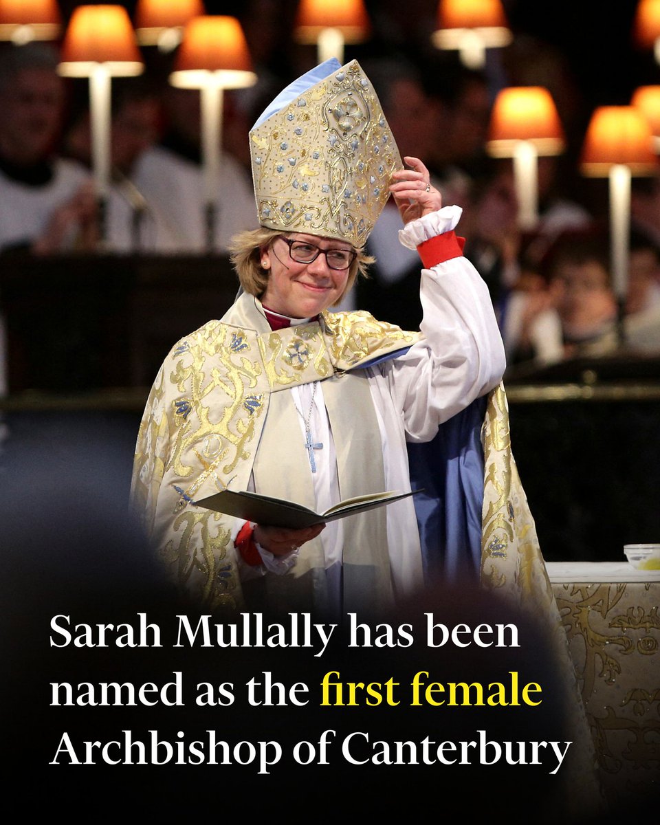 The first female priests in the CofE were ordained in 1994.

They claimed these women served under the authority of the all-male episcopacy.

Then the first female bishop was installed in 2014.

Now this.

Egalitarian compromises never stop until all distinctions are removed.
