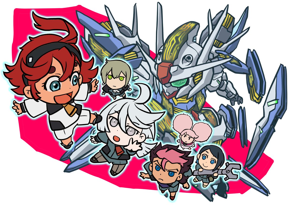 ミオリネ・レンブラン ,スレッタ・マーキュリー 「#水星の魔女3周年」|大河広行（山田隆弥）のイラスト