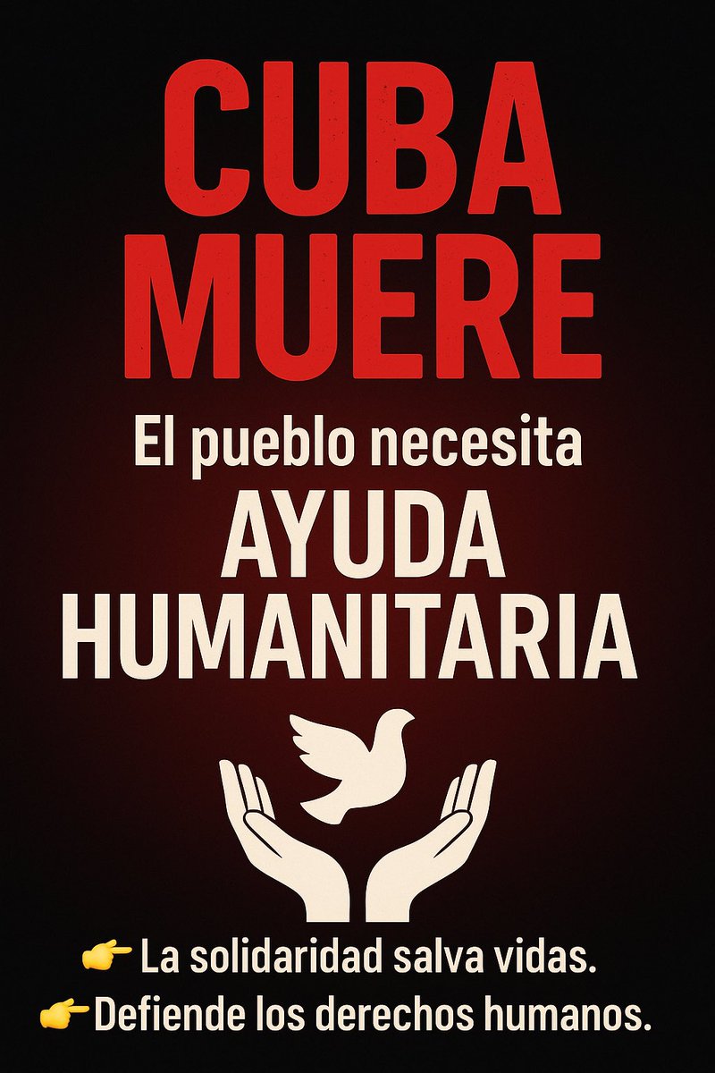 piedra1972's tweet photo. Hermanos alcemos la voz por cuba https://t.co/9thM8iitKn