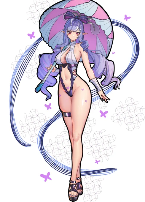 イチハツは水辺に咲いて #ゼンゼロ #zzzero #ビビアン