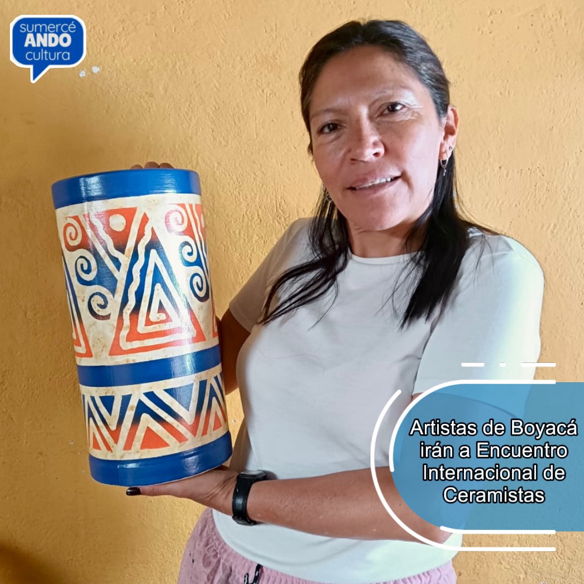 Boyacenses representan a 🇨🇴 en Encuentro Internacional de Ceramistas

2️⃣ artistas, oriundos de Ráquira, representarán a Colombia en el II Encuentro Internacional de Ceramistas de Casira (Argentina 🇦🇷); hablamos de Elizabeth Lorenza Ruiz y su hijo Santiago Rodríguez Ruiz.

🧵⬇️