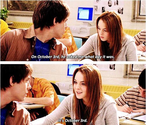 bhtoys's tweet photo. Apparently this is a thing with us now, so why change it! 

#oct3 #meangirls https://t.co/sfU29qEskx