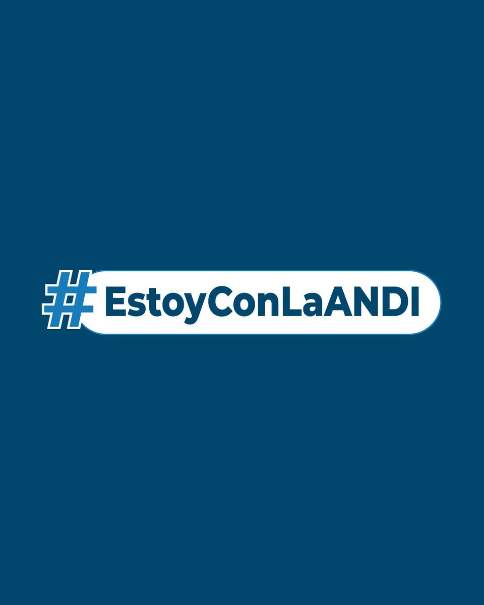 Yo  #EstoyConLaANDI !!!