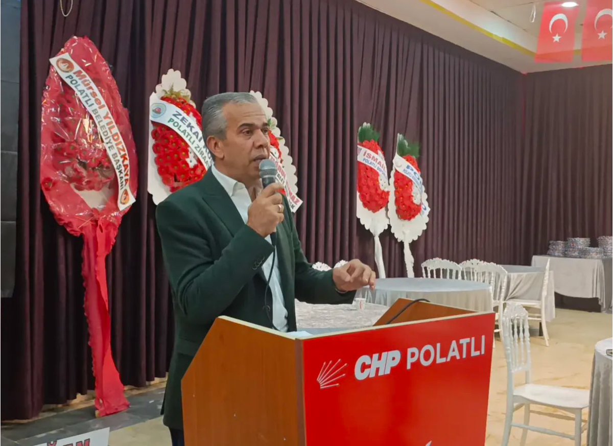 PolatliC's tweet photo. 14. Olağan İlçe Kongremizi coşkulu bir katılımla tamamladık.
Telgraflarıyla bizleri onurlandıran Parti Büyüklerimize, katılımlarıyla destek veren Belediye Başkanımız Sayın Mürsel Yıldızkaya’ya, STK temsilcilerimize, muhtarlarımıza ve tüm delegelerimize teşekkür ederiz.
#CHP https://t.co/rWc23G74a8