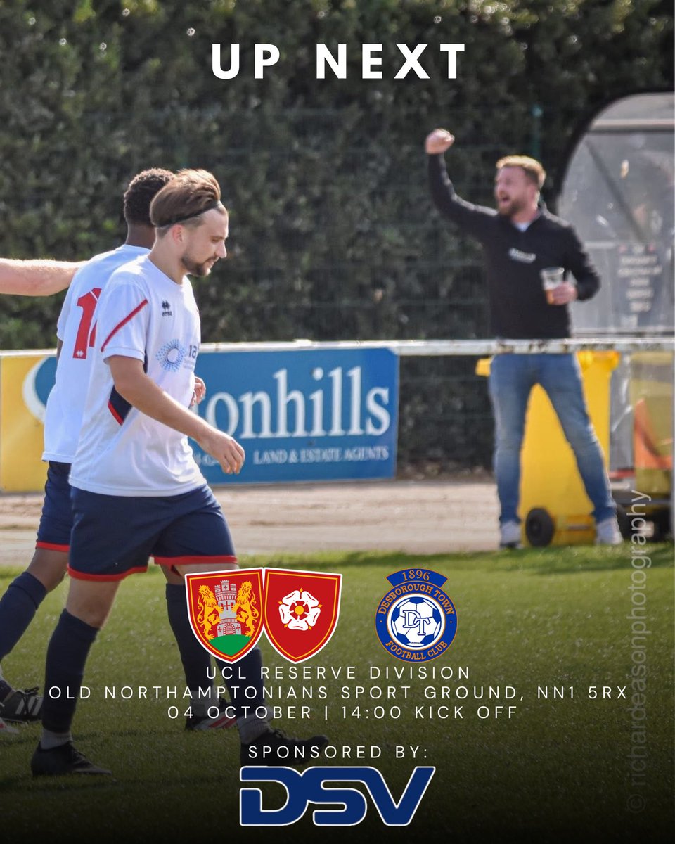 Action for both senior sides this Saturday, with the firsts travelling to Ashby Ivanhoe in the UCL Cup while the reserves host Desborough Reserves in the league #UpTheChens