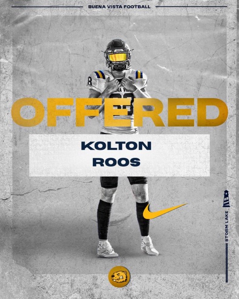 Blessed to receive my second offer from Buena Vista University <a href="/CoachRethman/">Tom Rethman</a>