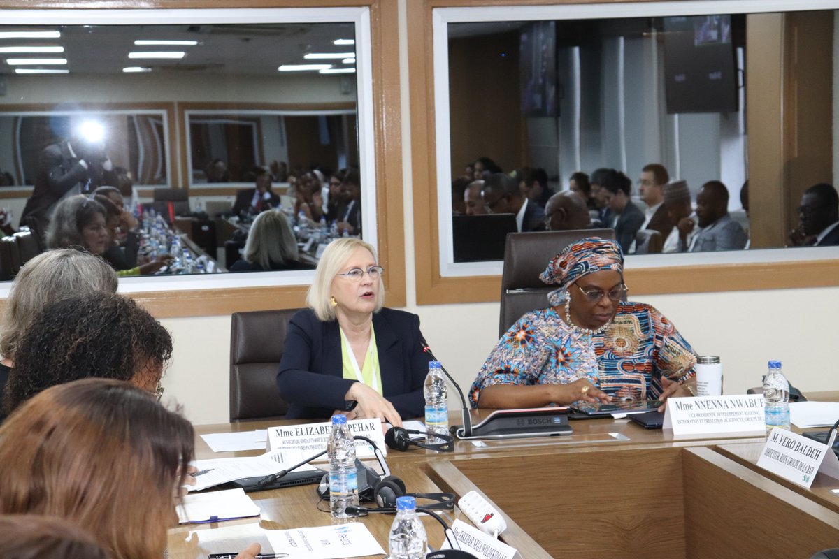 ONU_CIV's tweet image. &quot;Associer les capacités financières du @Groupe_AfDB à l’expertise &amp;amp; au poids normatif de l’@ONU_fr&quot;.
A l’#ARF2025, @enega plaide pour un partenariat systémique, porté au niveau pays par les Coordonnateurs résidents #UN pour accompagner la transformation durable en Afrique 🌍.