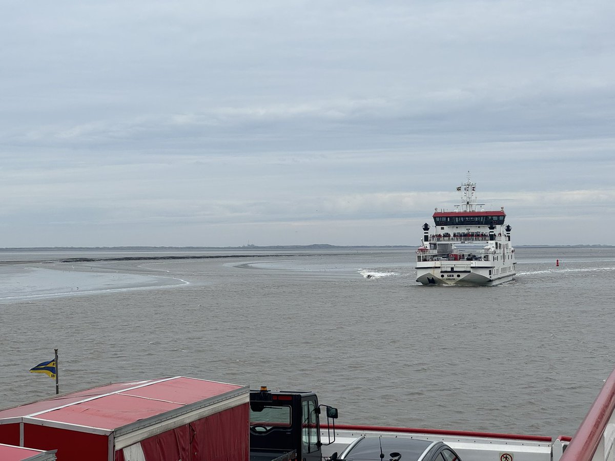 If you ever travel to Ameland, make sure you’ll book a low tide ferry-crossing. It makes the journey a real Wadden-experience with spectacular views on this unique tidal system. #ameland #wadden