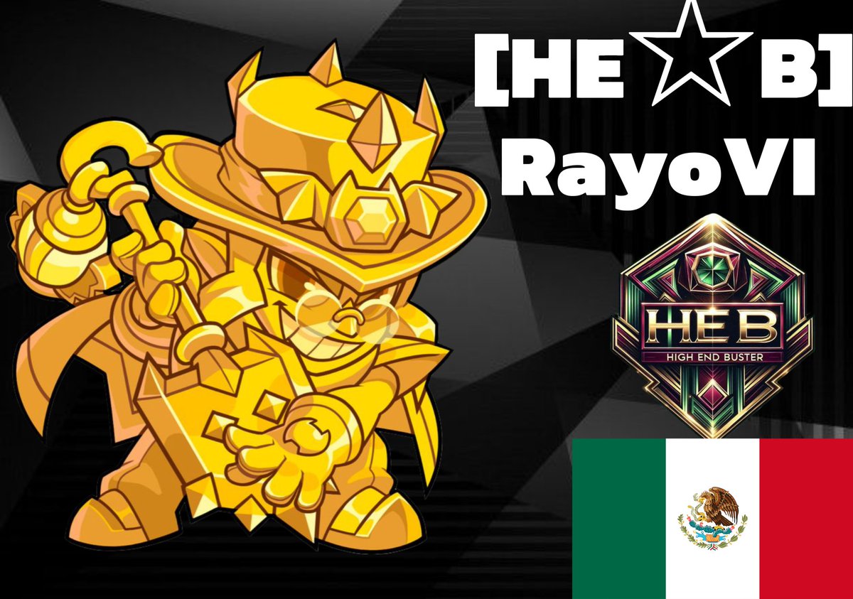From Mexico,a new member joined HighEndBusters,<a href="/RayoVI50857/">HE⭐️B RayoVI</a>,an aggressive player and the ex top 2 of Mexico,came to make history,he played as fast as a thunder and an electrifying player.<a href="/HighEndBusters/">HighEndBusters</a>