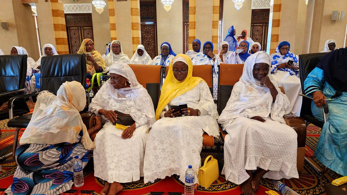 The honorable and modest presence of the Chairperson of the occasion, Hon. Maryam Yusuf Aladi, at this year’s Annual Maolud Nabiy of Ilorin Central Mosque.
