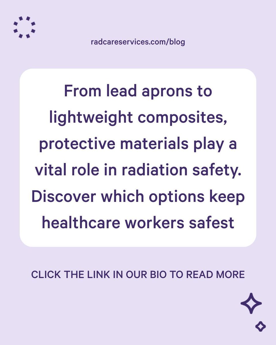When it comes to protecting clinicians and patients, the right shielding material makes all the difference.

From traditional lead to lead-free composites, our latest blog explains how protective materials are designed, tested, and chosen for radiation safety.