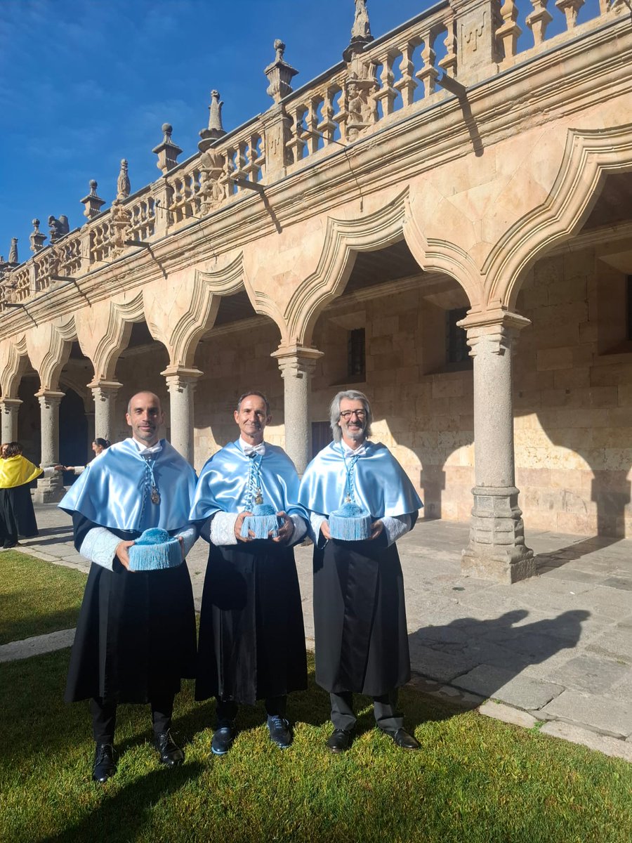 Mañana especial acompañando a <a href="/RafaelNadal/">Rafa Nadal</a> en su nombramiento como Doctor Honoris Causa por la Universidad de Salamanca <a href="/usal/">Universidad de Salamanca</a>. Primer deportista que accede a esta distinción en nuestra centenaria institución. El valor del deporte 👏