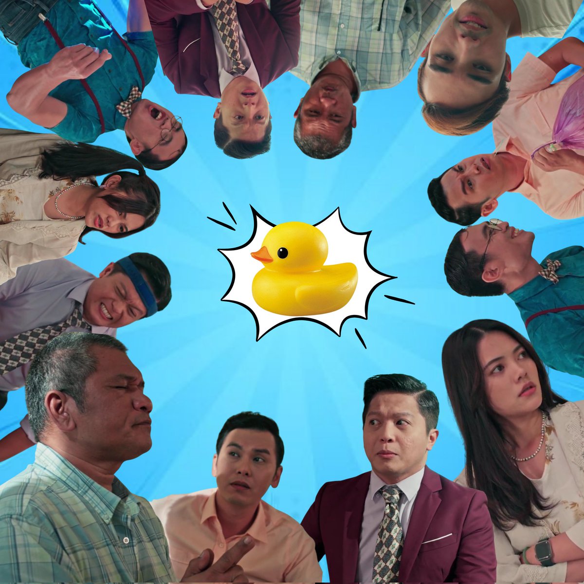 Our @feiskproductions mockumentary series 'Jabatan Kegembiraan' airs Friday 8.30PM on TVS. Inspired by The Office, Arrested Development &amp; <a href="/wanhasliza/">wh</a> (Keluarga Iskandar) &amp; pitched to me by my wife (♥️), JK was created by <a href="/hurrsfei/">feisal azizuddin</a> &amp; myself as a tribute for our love of the genre.