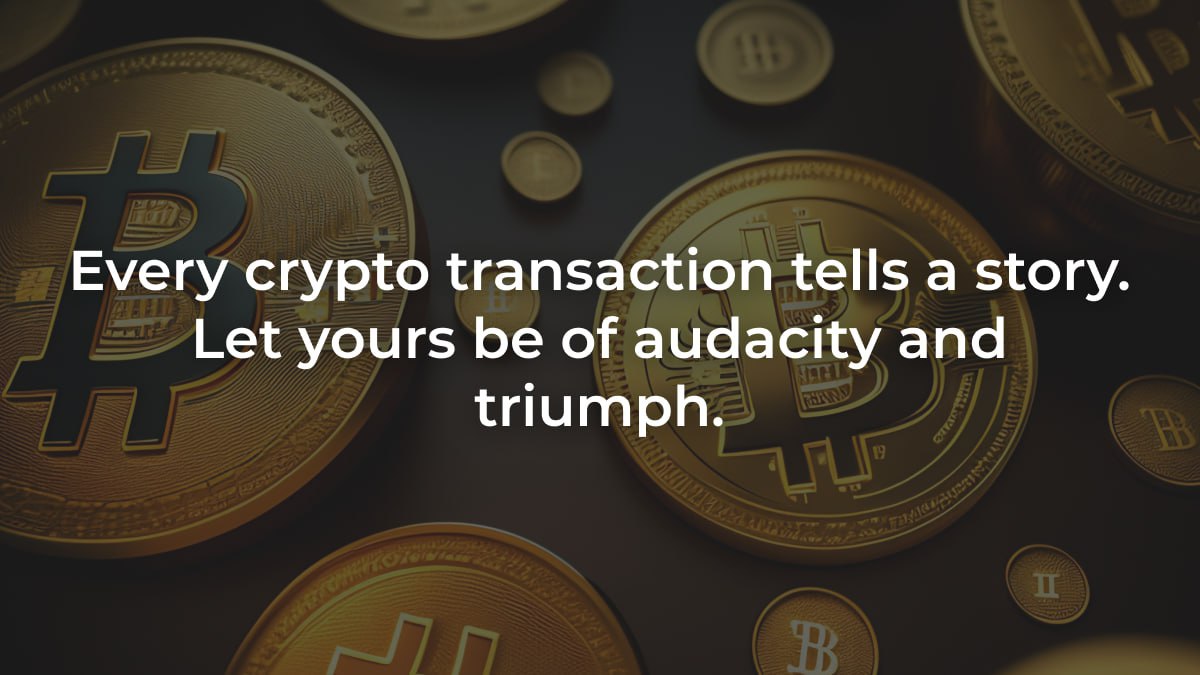 BitstorageFin's tweet image. #CryptoInspiration with Bitstorage
Every crypto transaction tells a story. Let yours be of audacity and triumph. Your narrative begins here! bitstorage.finance 📖✨

#Bitstorage #Cryptocurrency #Storytelling #Bravery