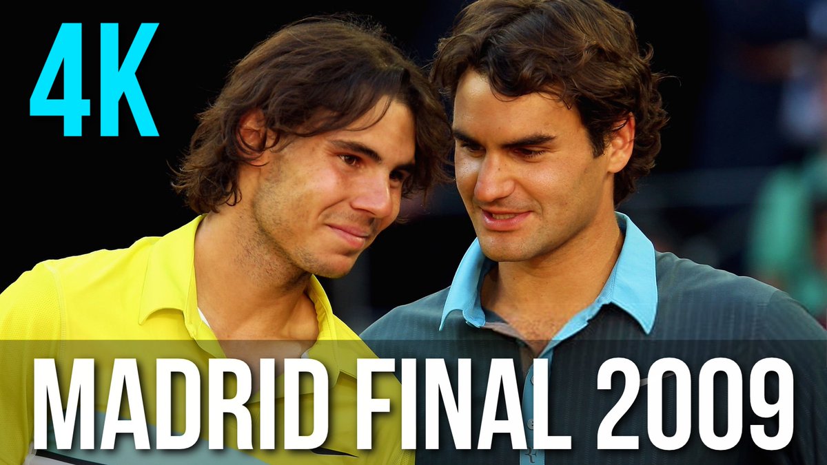 It's time! Federer vs Nadal in Madrid 2009 in never before seen 4K remastered quality 🎾👇

▶️ youtube.com/watch?v=iIPGy6…