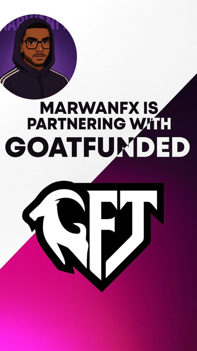 Marwan_fx01's tweet image. 🚀 Exciting News! 🚀

I’m proud to announce that MarwanFX is officially partnering with @GoatFunded 🐐✨

This collaboration marks a new chapter of growth, opportunities, and success ahead. Together, we’ll continue to push boundaries and achieve greater milestones in the trading