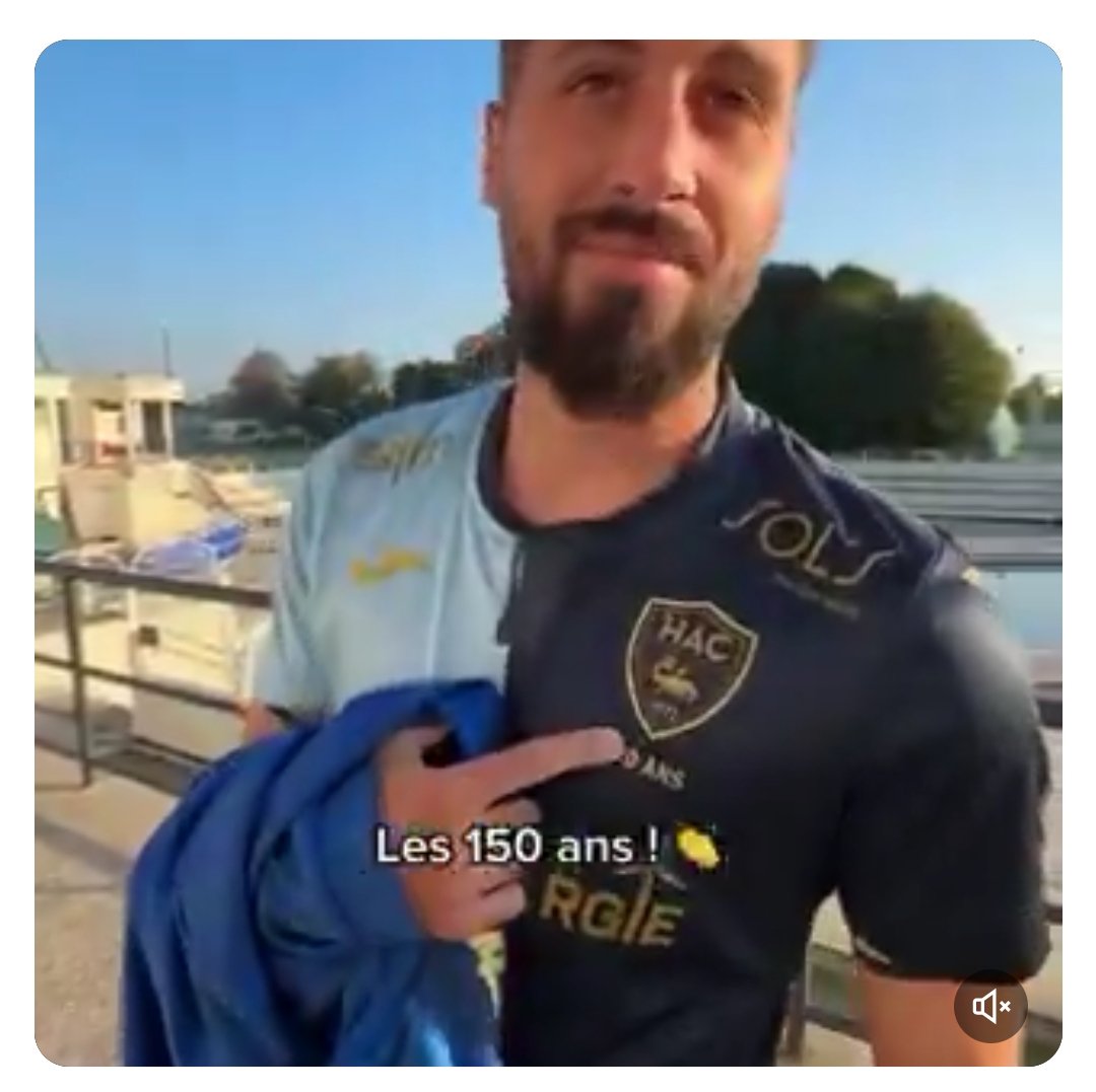 Romain Basque sort le maillot des 150 ans 💙🩵