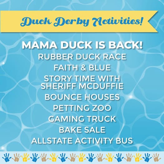 EffinghamEMA's tweet image. Looking for something fun and family-friendly this weekend?
Check out the Annual Faith &amp;amp; Blue, and Duck Derby
Saturday, Oct 4, 2025 from 10am-2pm
Effingham Historic Site: 1002 N. Pine St, Springfield GA 31329
#effinghamcountyga #springfieldga #guytonga #rinconga