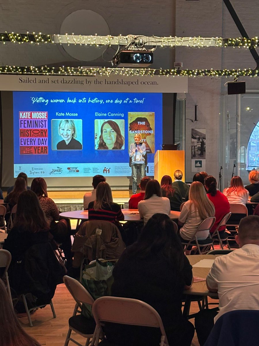 Culture_SwanUni's tweet photo. 'Putting Women Back Into History, One Day at a Time' was on the agenda at this morning's exclusive secondary schools event workshop with the author of 'Feminist History for Every Day of The Year' and @WomensPrize founder Kate Mosse and workshop leader @ecanning9123 . https://t.co/9UiMjysjJv